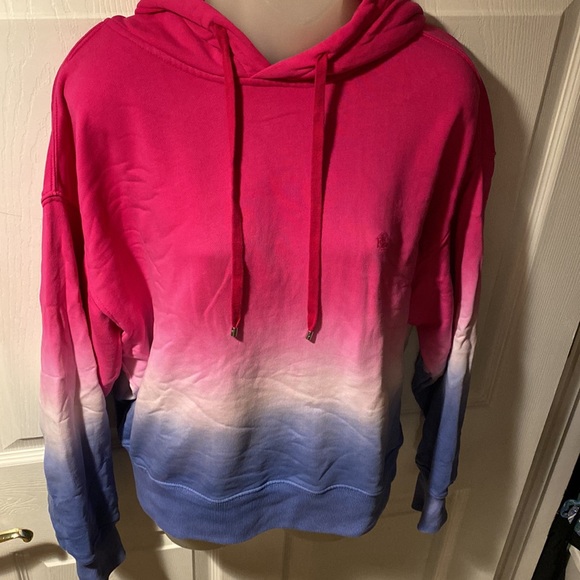 Ralph Lauren Dip Dye French Terry Hoodie M - Picture 7 of 10